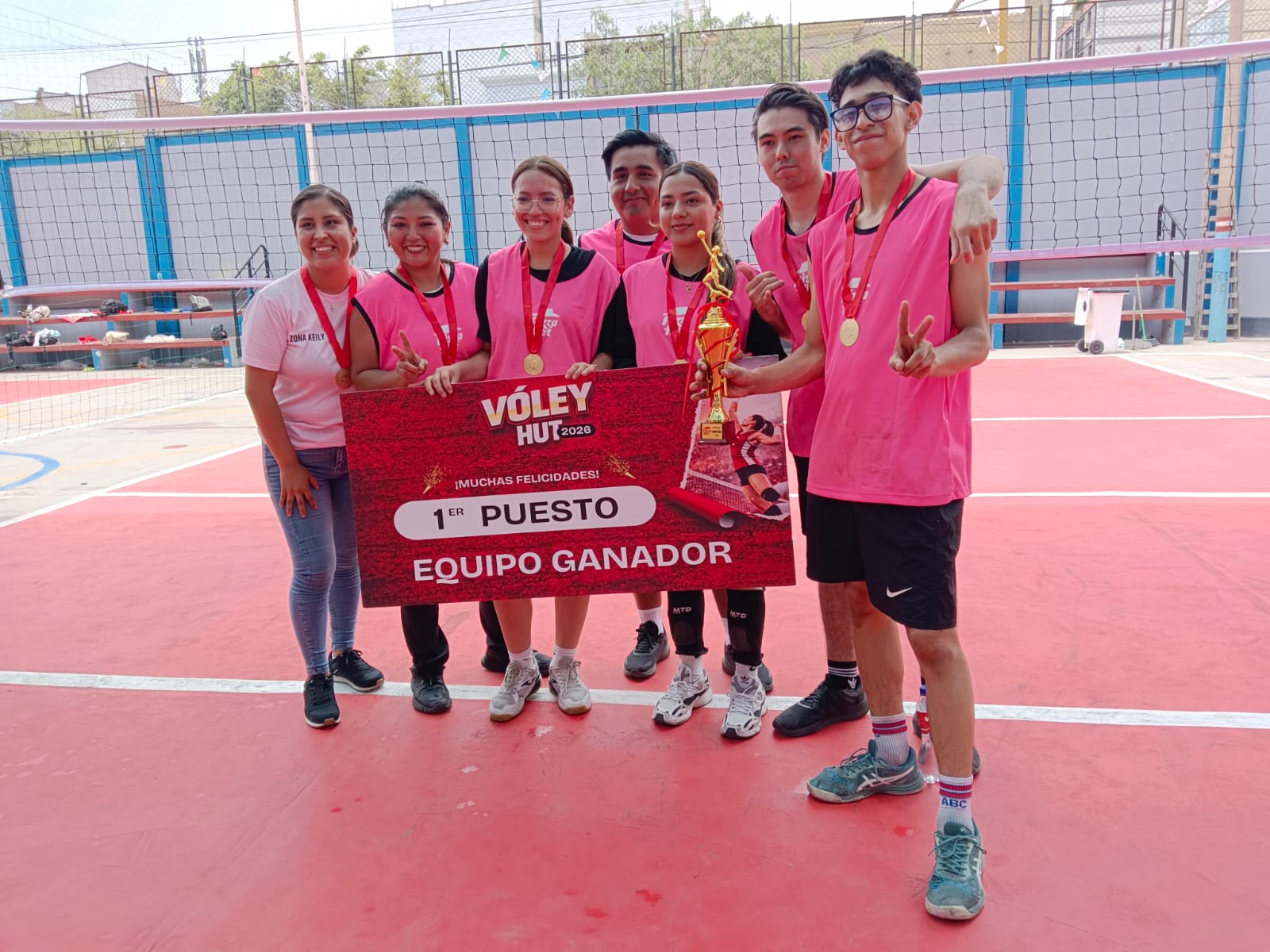 Ganador Primer Campeonato - Voley Hut